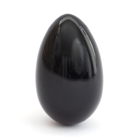 Yoni-Egg-Black Obsidian